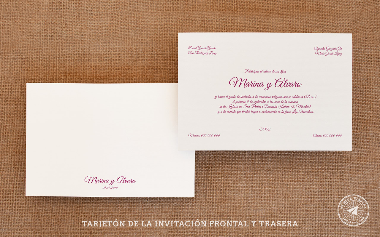 Invitaciones de boda clásicas y sobres con mapamundi en acuarela (INT-005) • boda viajera